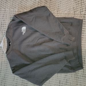 Northface crew neck , size small/medium